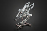 ケイファクトリー K-FACTORY ライディングステップ メタリックシルバー CB1300SF 03-12 SB 08-12 カタログ品番：001MZBR103N メーカー品番：001MZBR103N