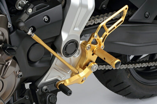ケイファクトリー K-FACTORY ライディングステップ ステイゴールド MT-07 カタログ品番：348MZBR1064 メーカー品番：348MZBR1064