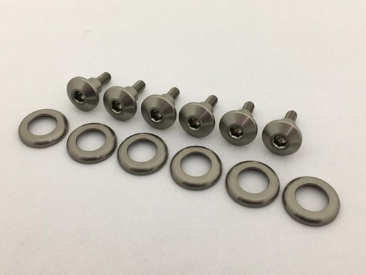 ケイファクトリー K-FACTORY シリンダーヘッドカバーボルト＆ワッシャ セット GPZ900R用6本セット カタログ品番：112BZCU005S メーカー品番：112BZCU005S