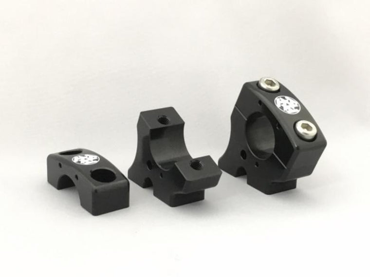 ケイファクトリー K-FACTORY ハンドルクランプ スーパーブラック 28.6φ用 カタログ品番：000VZBU008R メーカー品番：000VZBU008R