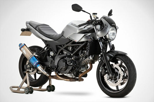 ケイファクトリー｜FRC スリップオンマフラー オーバル SV650/650X 17-JMCA認証｜266KZZAEBG0000