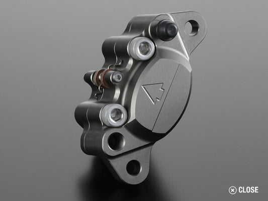 SHIFTUP シフトアップ ビレットキャリパー スモークガンメタ ロゴマーク 160mmローター カタログ品番：P042-0322 メーカー品番：200051-29