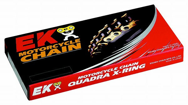 EKチェーン 江沼 エヌマ チェーン チェーン 428SHDR ゴールド 126L SPJ カタログ品番：428SHDR-GP/GP-126 メーカー品番：428SHDR(GP/GP)