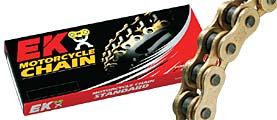 EKチェーン 江沼 エヌマ チェーン チェーン 520RR SM シルバー 116L SKJ カタログ品番：520RR-SM-CR/NP-116 メーカー品番：520RR/SM(CR/NP)