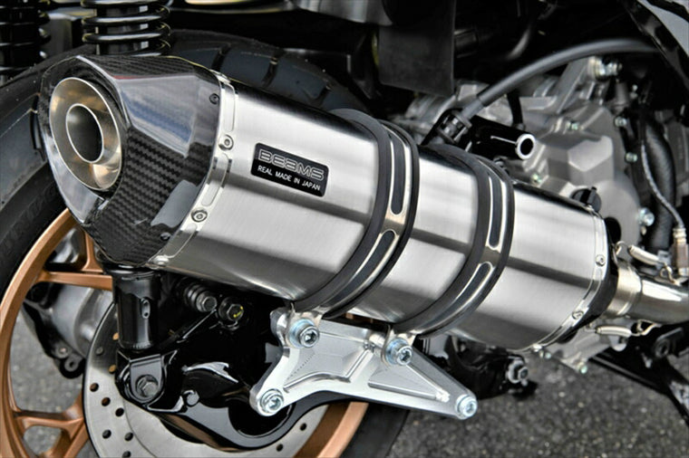 ビームスモーターカンパニー｜GT-CORSA ステンレスサイレンサー X-MAX250 8BK-SG70J｜G265-66-000