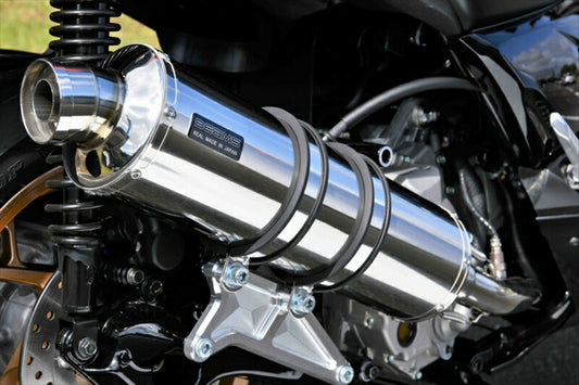 ビームスモーターカンパニー｜R-EVO ステンレスサイレンサー X-MAX250 8BK-SG70J｜G265-53-008