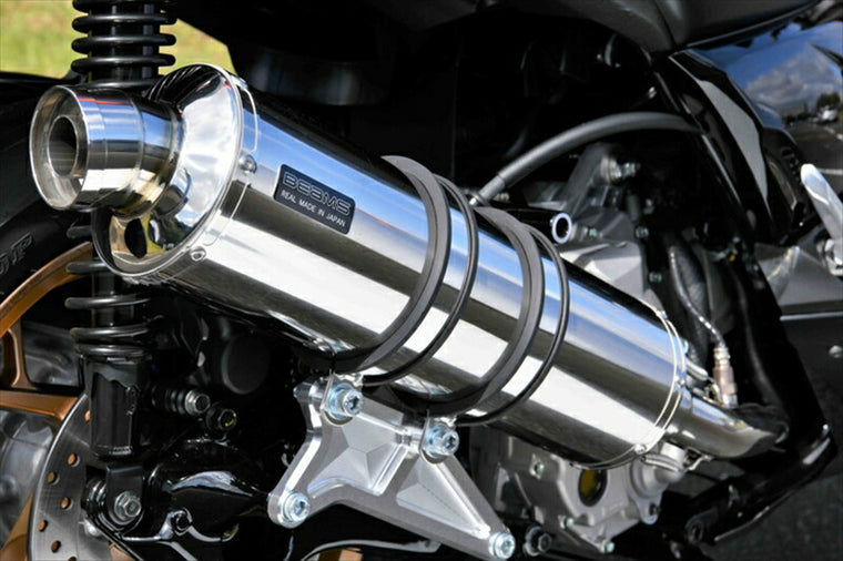 ビームスモーターカンパニー｜R-EVO ステンレスサイレンサー X-MAX250 8BK-SG70J｜G265-53-008