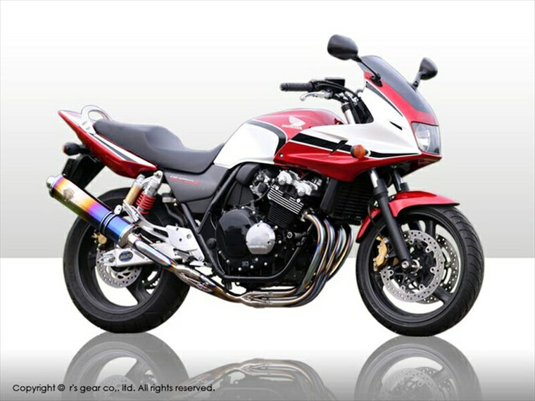 マフラー  アールズギア アールズギア ワイバン シングル TI CB400SF SB Spec3 99-07 WH11-01TI 4582329780703 取寄品