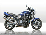 マフラー  アールズギア アールズギア ワイバン シングル オーバルTI XJR1300 07-17 WY08-01OT 4582329781175 取寄品