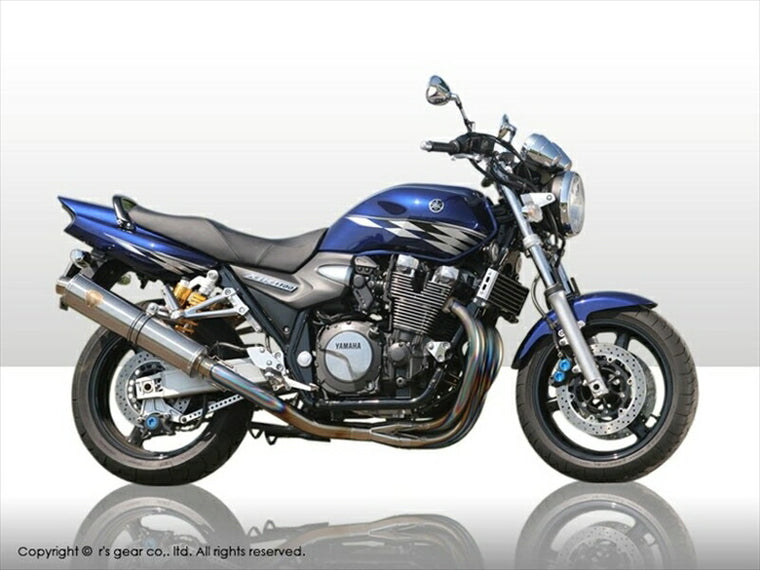 マフラー  アールズギア アールズギア ワイバン シングル オーバルTI XJR1300 07-17 WY08-01OT 4582329781175 取寄品