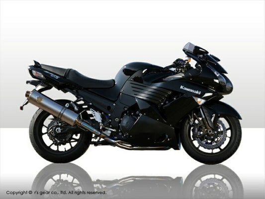 マフラー  アールズギア アールズギア ワイバン シングル DB ZZR1400 ZX-14 06-07 WK09-01DB 4582329782516 取寄品