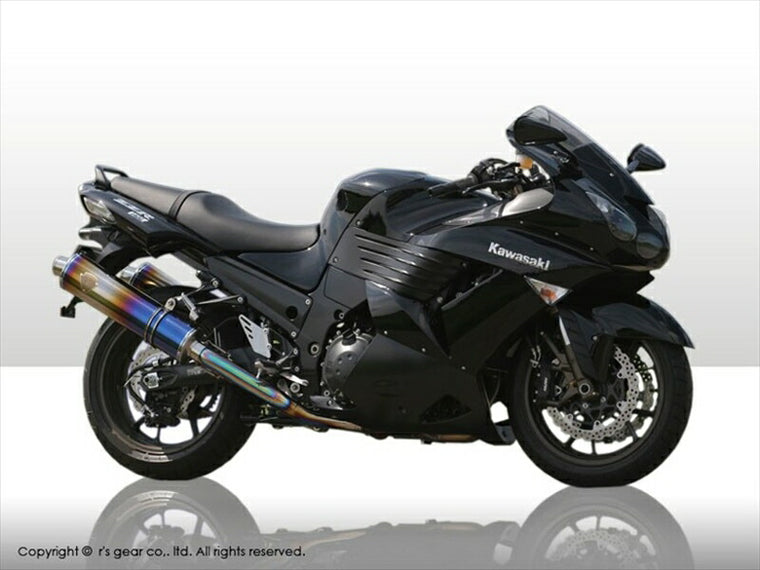マフラー  アールズギア アールズギア ワイバン ツイン オーバルDB ZZR1400 ZX-14 06-07 WK09-02OD 4582329782592 取寄品