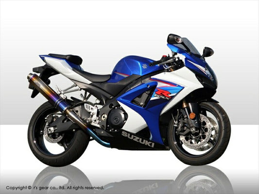 マフラー  アールズギア アールズギア GPスペック S O シングル TI GSX-R1000 07-08 GS04-03TI 4582329784770 取寄品