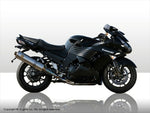 マフラー  アールズギア アールズギア ワイバン シングル カーボン ZZR1400 08-11 WK17-01CF 4582329785128 取寄品