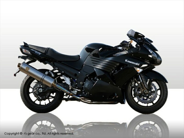 マフラー  アールズギア アールズギア ワイバン シングル カーボン ZZR1400 08-11 WK17-01CF 4582329785128 取寄品
