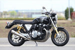 マフラー  アールズギア アールズギア ワイバンクラシック ツインメガホン CB1100EX RS・CB1100 19- WH24-02TI 4582329787375 取寄品