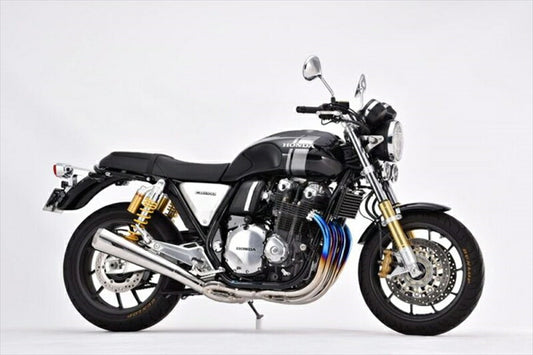 マフラー  アールズギア アールズギア ワイバンクラシック シングルメガホン CB1100EX RS・CB1100 19- WH24-01TI 4582329788174 取寄品