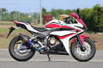 マフラー  アールズギア アールズギア リアルスペック シングル タイプS DB CBR400R 16-18 19- RH41-01SD 4582329788563 取寄品