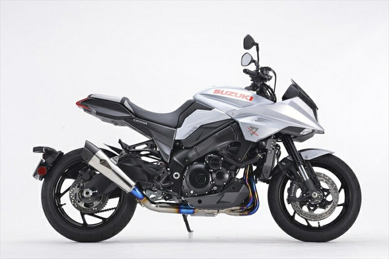 マフラー  アールズギア アールズギア リアルスペック チタンシングル TI KATANA・GSX-S1000 F ABS RS16-01RT 4582329788617 取寄品