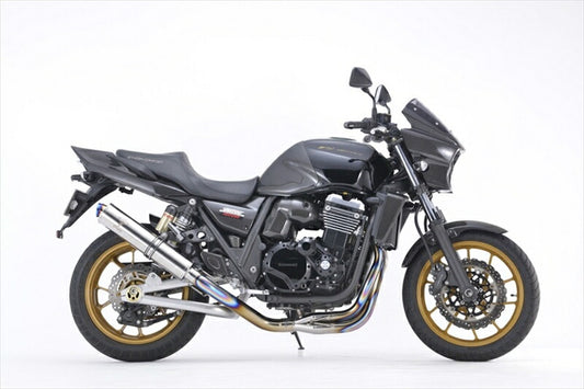 マフラー  アールズギア アールズギア ワイバンクラシックR シングル TI ZRX1200DAEG 09-16 WK15-RSTI 4582329788631 取寄品