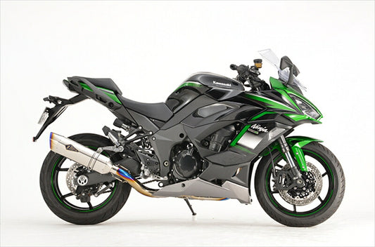 マフラー  アールズギア アールズギア リアルスペック シングル タイプS TI Ninja1000SX 20- RK36-TSST 4582329789386 取寄品