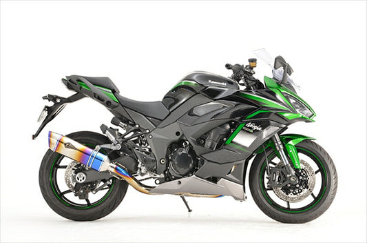 マフラー  アールズギア アールズギア リアルスペック シングル タイプS DB Ninja1000SX 20- RK36-TSSD 4582329789393 取寄品
