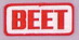 ビート BEET BEETシシュウワッペン カタログ品番：P019-6033 メーカー品番：0704-BW1-00