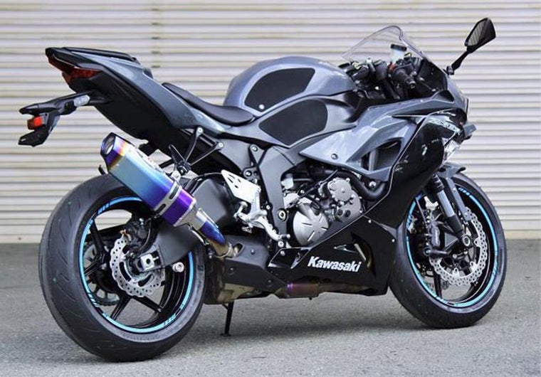ビート BEET ナサート-Evo TYPE2 S O ブルーTI ZX-6R ABS 13-16 ZX-6R 19 カタログ品番：P061-5188 メーカー品番：0222-KC8-BL