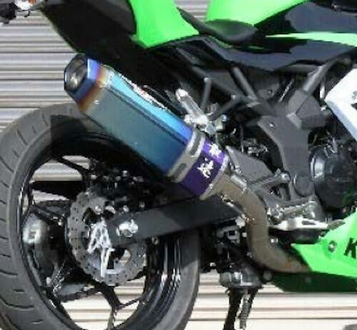 ビート BEET ナサートR-Evo TYPE2 クリアTI Ninja250SL ST250F用レーシングマフラー カタログ品番：P064-3717 メーカー品番：1003-B24-50