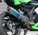 ビート BEET ナサートR-Evo TYPE2 ブルーTI Ninja250SL ST250F用レーシングマフラー カタログ品番：P064-3718 メーカー品番：1003-B24-BL