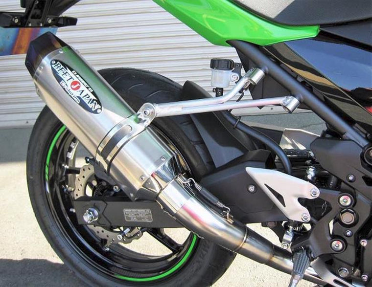 ビート BEET ナサートR-Evo TYPE2 クリアTI NINJA250 400 18- チタンレーシングマフラー カタログ品番：P089-6886 メーカー品番：1002-B56-50