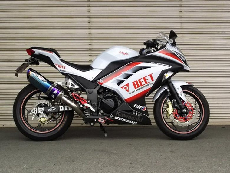 ビート BEET ナサートR Evo TYPE-2 クリアチタン Ninja250 13- カタログ品番：P072-3815 メーカー品番：1003-B25-03