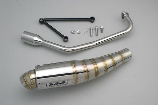 アディオ アディオ BB-SHOOTマフラー ステンレス トリシティ125 EBJ-SE82J 14 09- カタログ品番：P064-3805 メーカー品番：BK11204