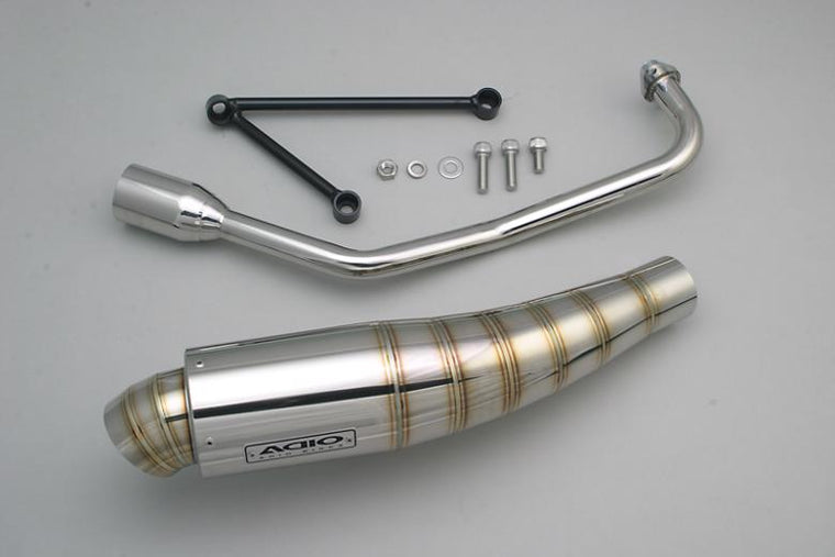 アディオ アディオ BB-SHOOTマフラー ステンレス トリシティ125 EBJ-SE82J 14 09- カタログ品番：P064-3805 メーカー品番：BK11204