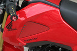 アディオ サイドシュラウドカーボンシート レッド GROM 13/06-