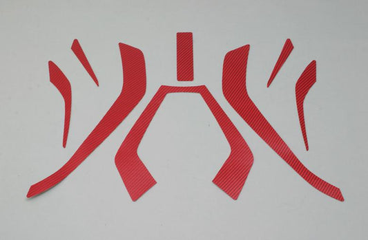 ADIO アディオ SBカーボンシート レッド シグナスX(4型) SEA5J(15 11-17 7)・SED8J(17 8-18 10) カタログ品番：P068-9015 メーカー品番：BK48216