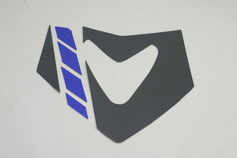 アディオ フロントカーボンシート ブルー シグナスX(4型) EBJ-SEA5J