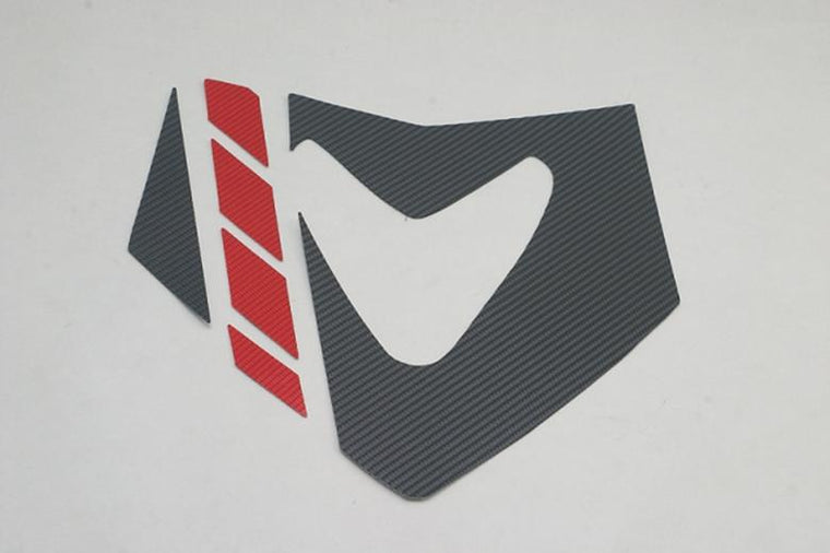 アディオ フロントカーボンシート レッド シグナスX(4型) EBJ-SEA5J