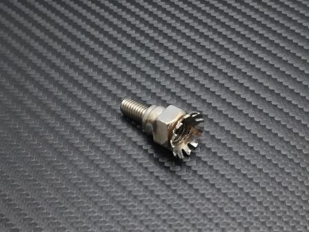 ADIO アディオ 除電キャップボルト M6 P1.0 L12 カタログ品番：P074-3322 メーカー品番：BK51911