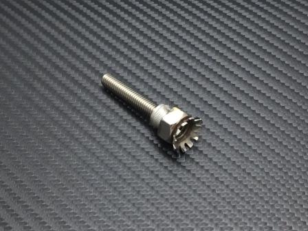 ADIO アディオ 除電キャップボルト M6 P1.0 L30 カタログ品番：P074-3324 メーカー品番：BK51913