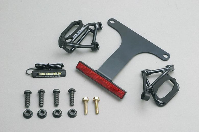 ADIO アディオ フェンダーレスキット スリムリフレクター付 Ninja250 400 18- カタログ品番：P092-6010 メーカー品番：BK41403