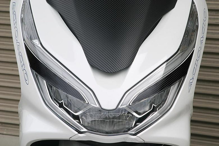 ADIO アディオ アイラインカーボンシート ブラック PCX (JF81 JF84 KF30) 125 150 HYBRID カタログ品番：P092-6787 メーカー品番：BK48121