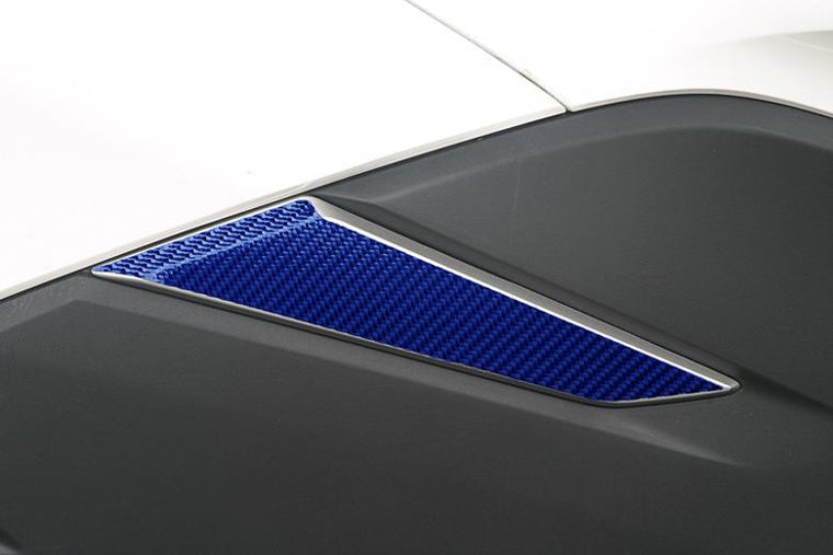 ADIO アディオ サイドカーボンシート ブルー PCX (JF81 JF84 KF30) 125 150 HYBRID カタログ品番：P092-6794 メーカー品番：BK48128