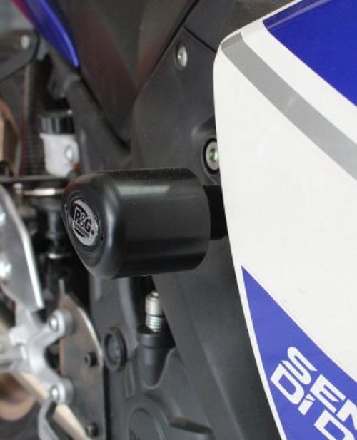 R＆G エアロクラッシュプロテクター BLK YZF-R25 15-／YZF-R3