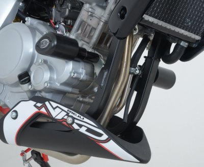 R＆G エアロクラッシュプロテクター BLK Rieju RS3 125 naked