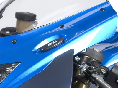R＆G ミラーブランキングプレート BLK GSX-R600／750 L1-L5