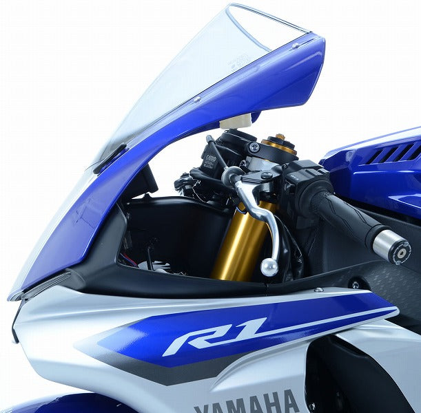 R＆G ミラーブランキングプレート BLK YZF-R1 15-