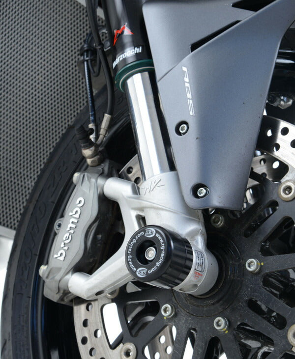 R＆G フォークプロテクター BLK Stradale800 15-