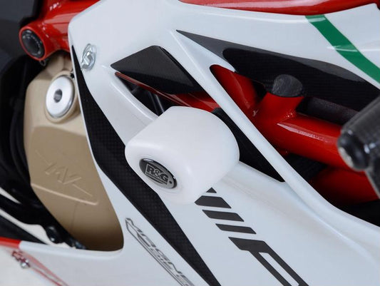 R＆G エアロクラッシュプロテクター WHT F4 RC