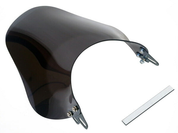 WorldWalk ワールドウォーク メーターバイザー WS-09M スモーク 汎用大型 カタログ品番：P091-9146 メーカー品番：ws-09ms